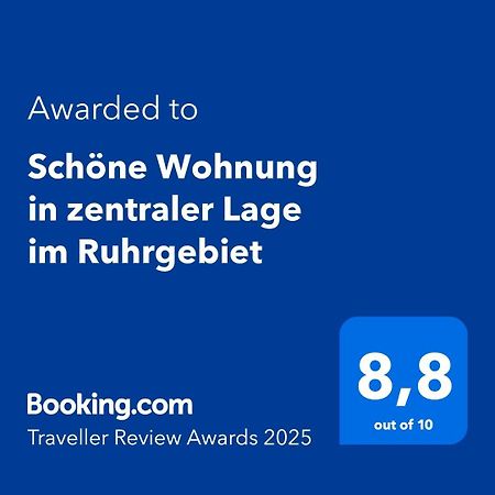 Schoene Wohnung In Zentraler Lage Im Ruhrgebiet Witten Eksteriør bilde